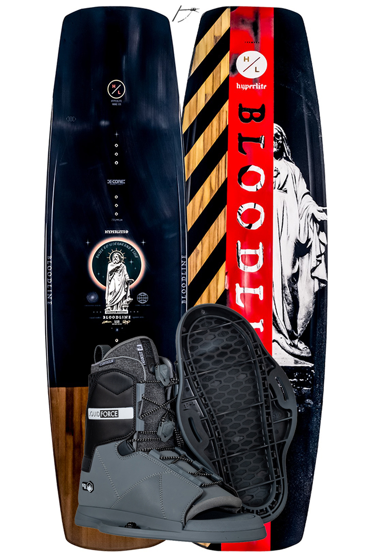 Hyperlite Hyperlite Bloodline 155cm 2025 plus Transit WAKEBOARDSET 2025