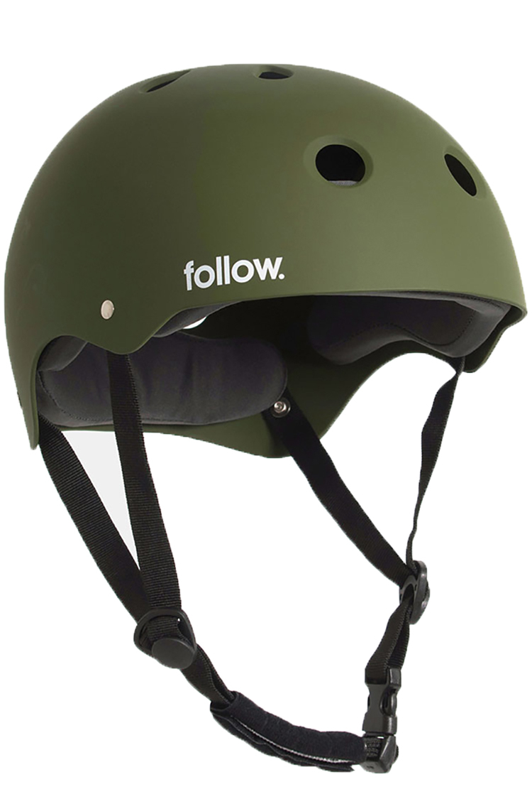 Follow SAFETY FIRST Wakeboard Helm Olive 2022