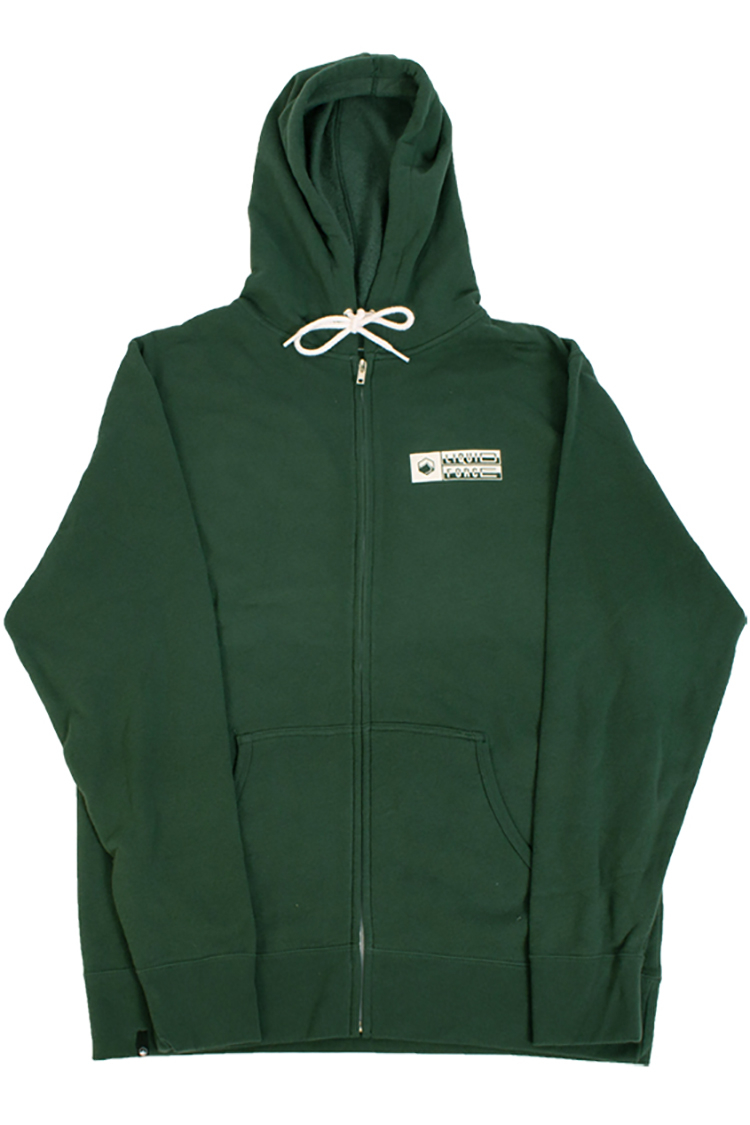 Liquid Force BOXED ZIP Hoodie Green 2020