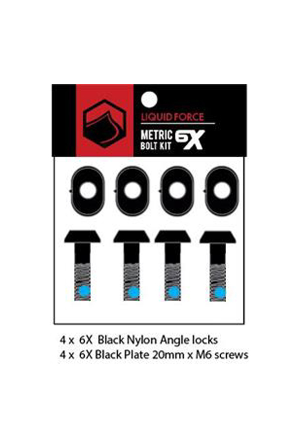 Liquid Force 6X Binding Bolt Kit 4er Set 