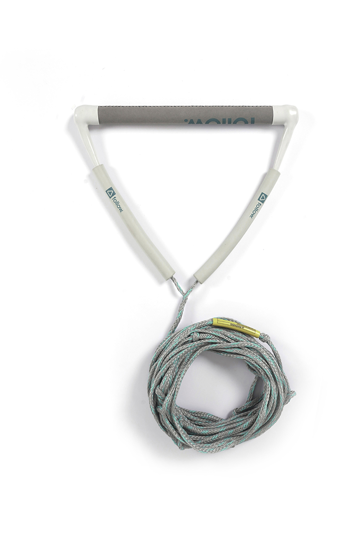 Follow THE BASIC PACKAGE WAKEBOARD HANTEL GREY-TEAL 2025