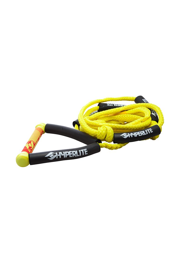 Hyperlite 20 Ft Surf Rope W/Handle Yellow