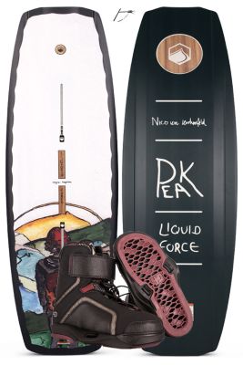 Liquid Force PEAK 142cm plus PULSE 4D Wakeboardset