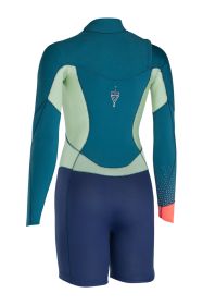 Ion Wetsuit FL Muse Shorty LS 2,5 lemongrass/blue 2017