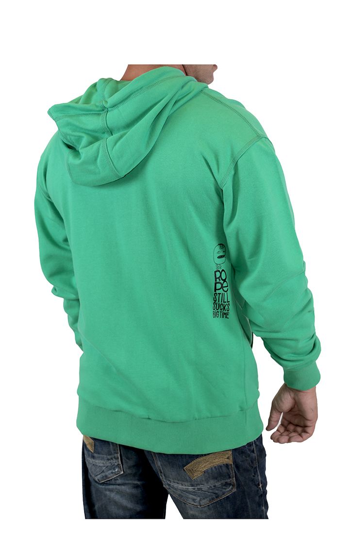 Rope Scull Hoody green