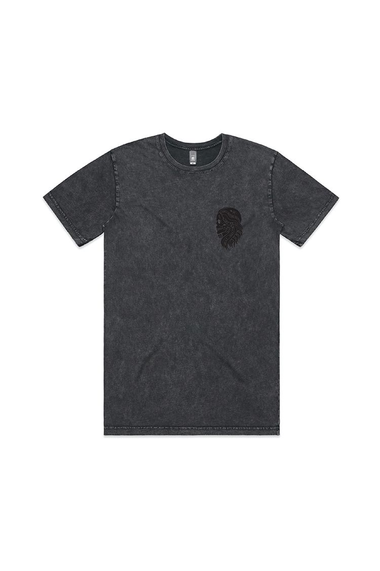 Follow WASHED MENS Tee Black 2021