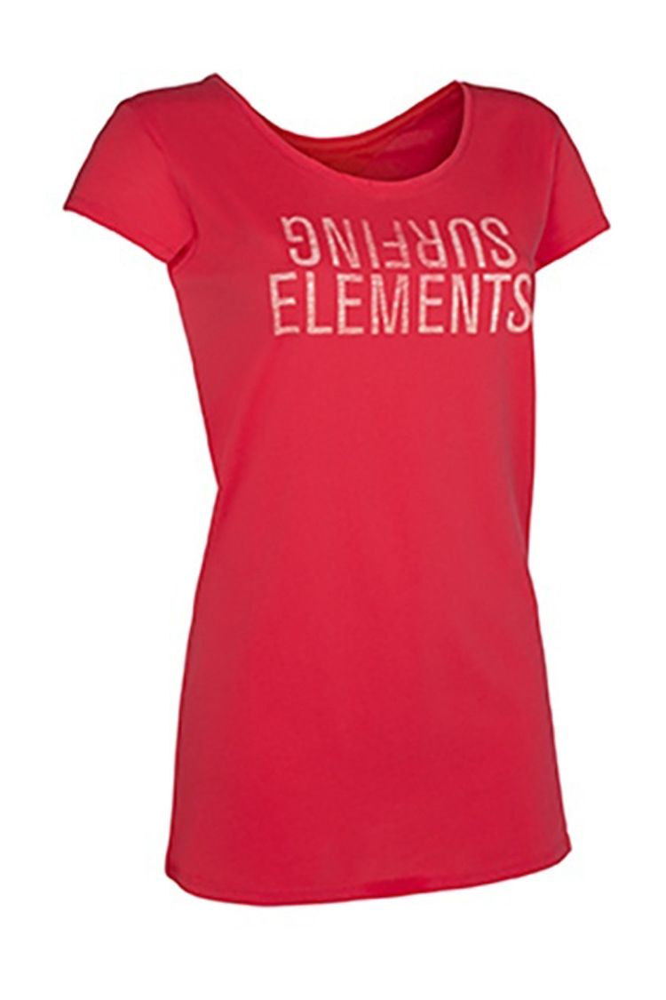 ION T-Shirt Womens TEE SS SURFING ELEMENTS hibiscus 2016