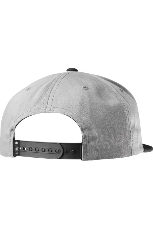 Etnies Corporate 5 Snapback Hat grey/black