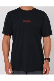 Follow STACKED TEE T-SHIRT BLACK 2025