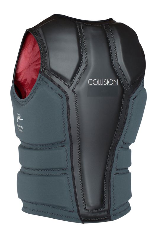 ION Collision Vest Select Wakeboardvest black/forest 2017