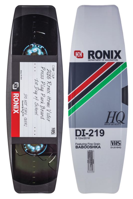 RONIX PRESS PLAY Wakeboard VHS Tape 2016