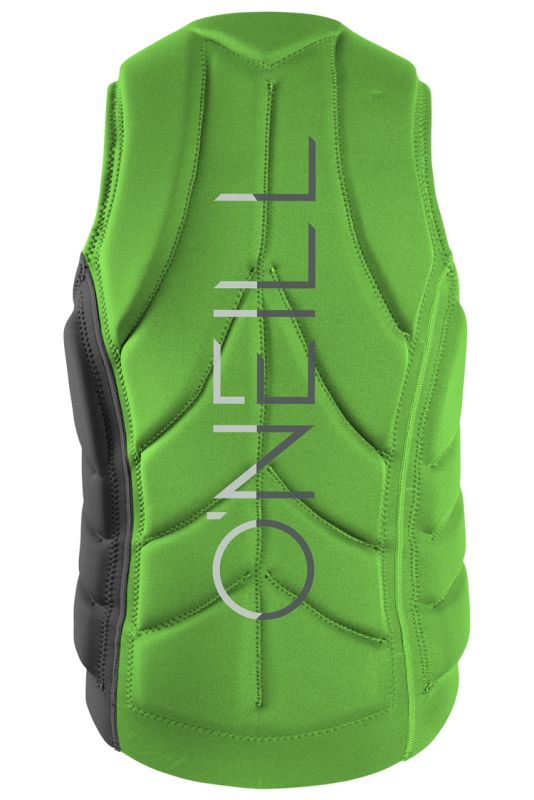 O'Neill Youth Slasher Comp Wakeboard Vest Graph Dayglo