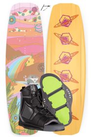 Liquid Force Liquid Force Holiday 134cm 2023 plus Index WAKEBOARDSET 2023