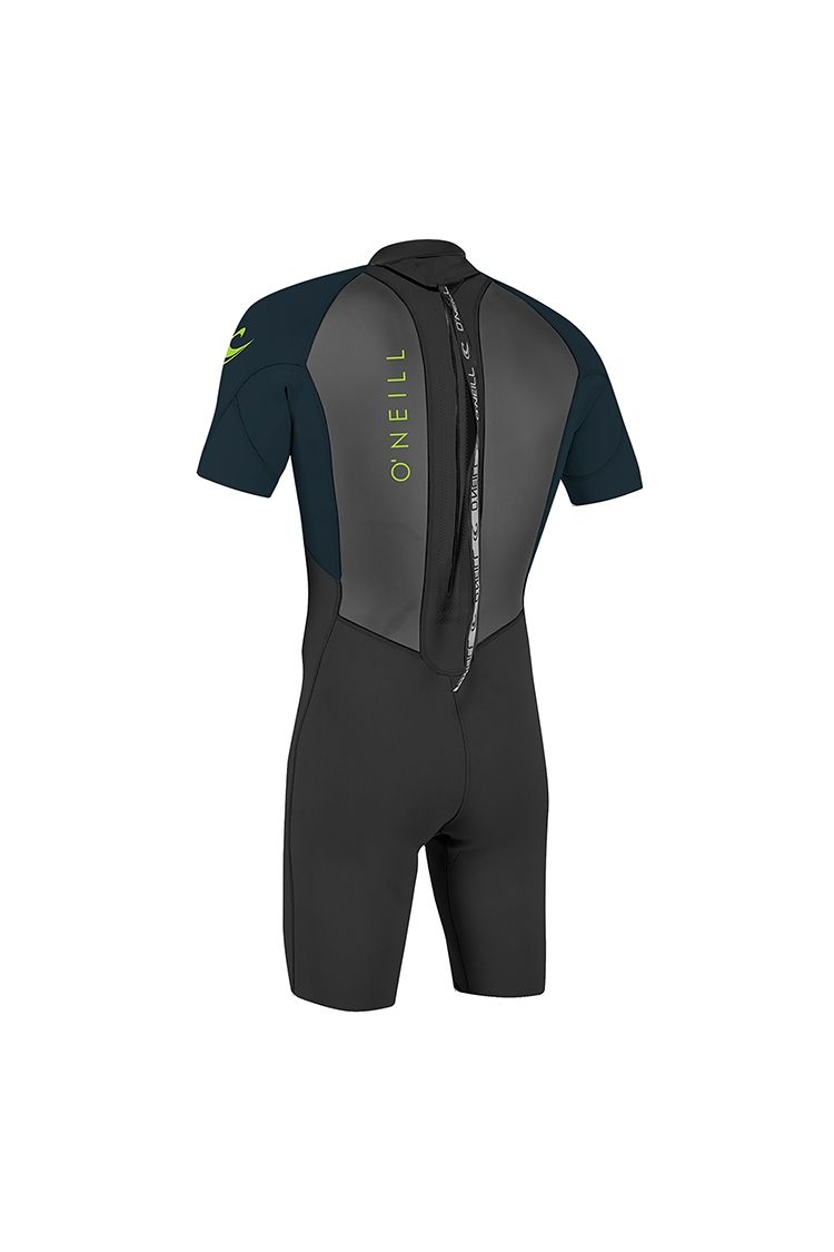 O'Neill Youth Reactor 2mm BZ S/S Spring Wetsuit Black/Slate 2019