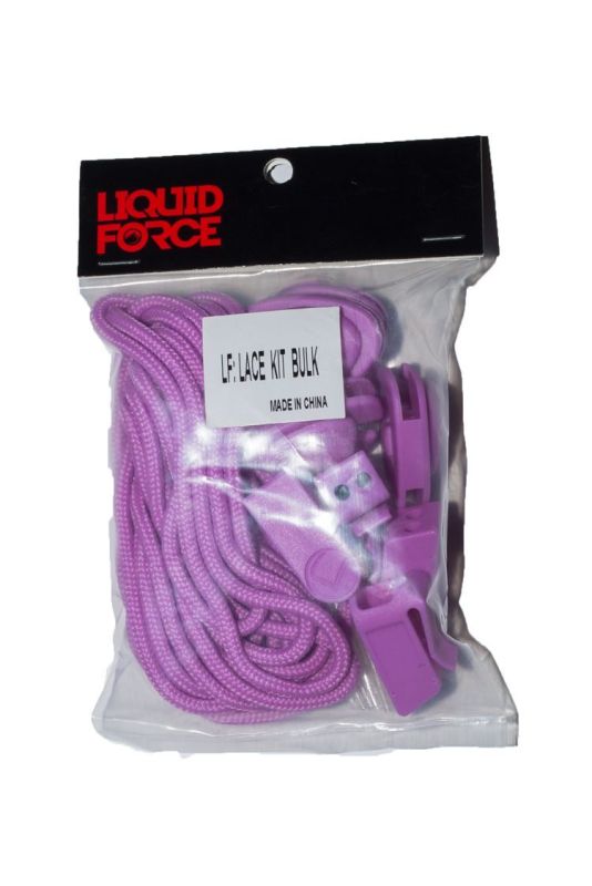 Liquid Force Lace Lock KIT BULK purple 2015