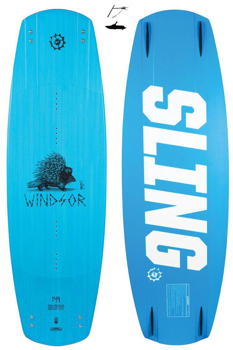 Slingshot Windsor 2021 149cm plus Slingshot SPACE MOB 2021 Wakeboardset 