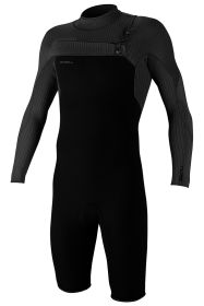 Oneill Hyperfreak 2mm Chest Zip L/S Spring WETSUIT BLACK 2025