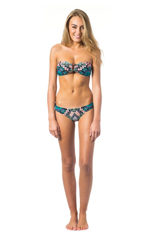 Rip Curl Fiesta Bandeau Bikini Set black