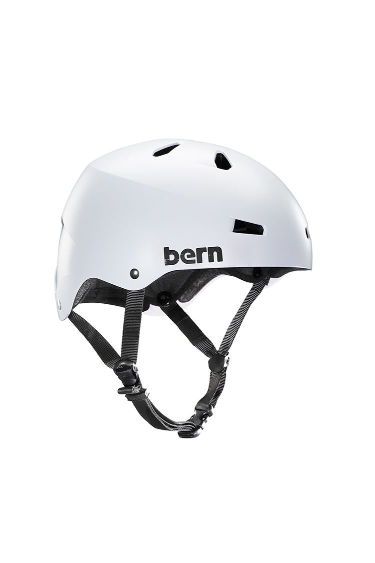 Bern Macon Wakeboard Helm Satin White 2019
