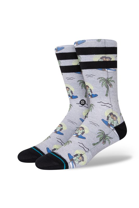 Stance SURFING MONKEY Socks Grey 2022