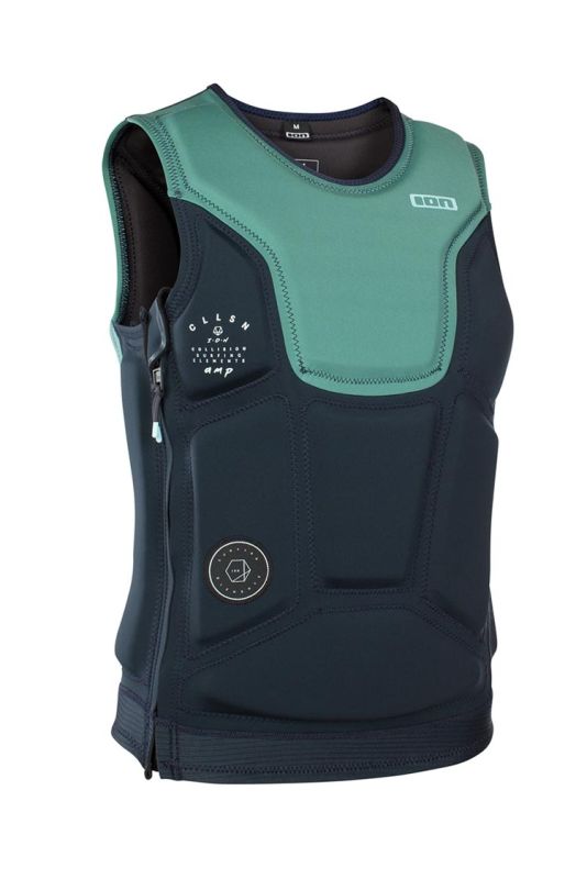 ION Collision Vest Amp Wakeboardweste sea green/dark blue 2019