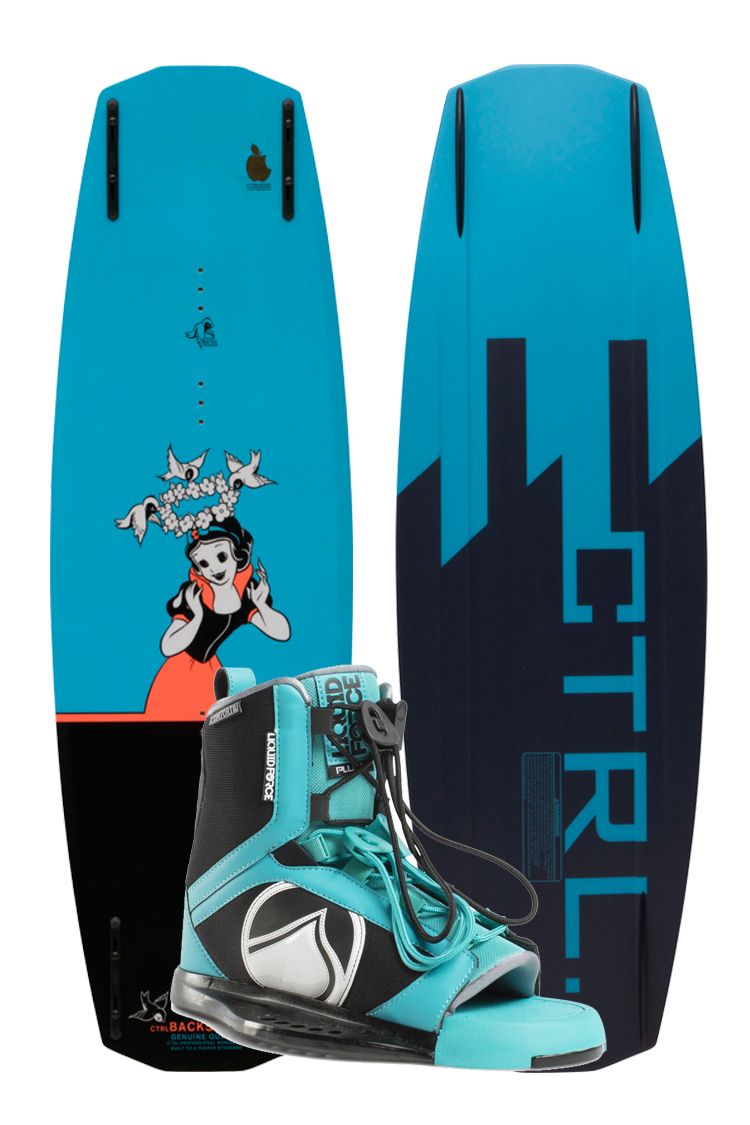 CTRL The Backstage Wakeboard plus Liquid Force Plush Bdg Wakeboardset