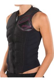 Liquid Force Ghost Womens Comp Impact Vest Coal/Pink 2018