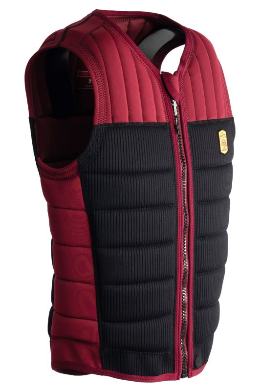Follow Employee Of The Month Wakeboard Impact Vest Black Maroon 2024