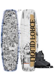 Liquid Force APEX FS PURPLE 125 plus RANT 6R WAKEBOARDSET 2025