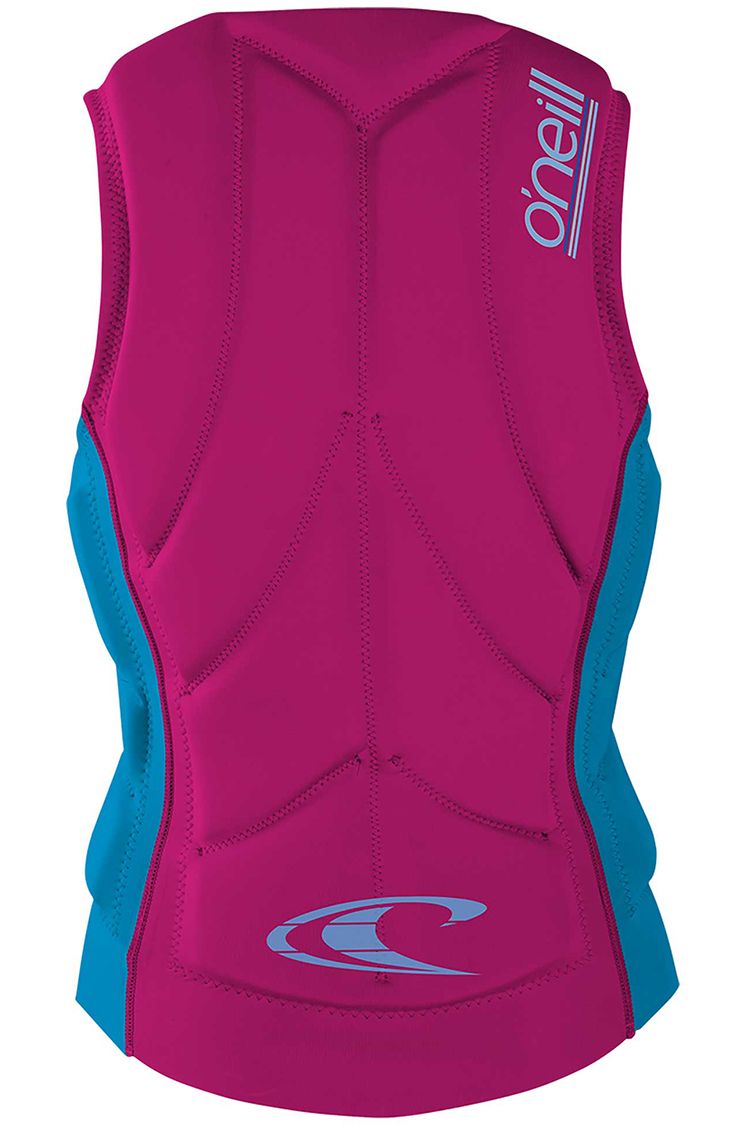 O'Neill Girls Slasher Comp Wakeboard Weste Berry/Navy 2021