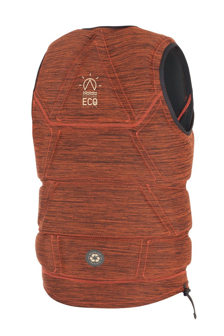 Picture DONY Wakeboard Impact Vest Red Earth 2020 
