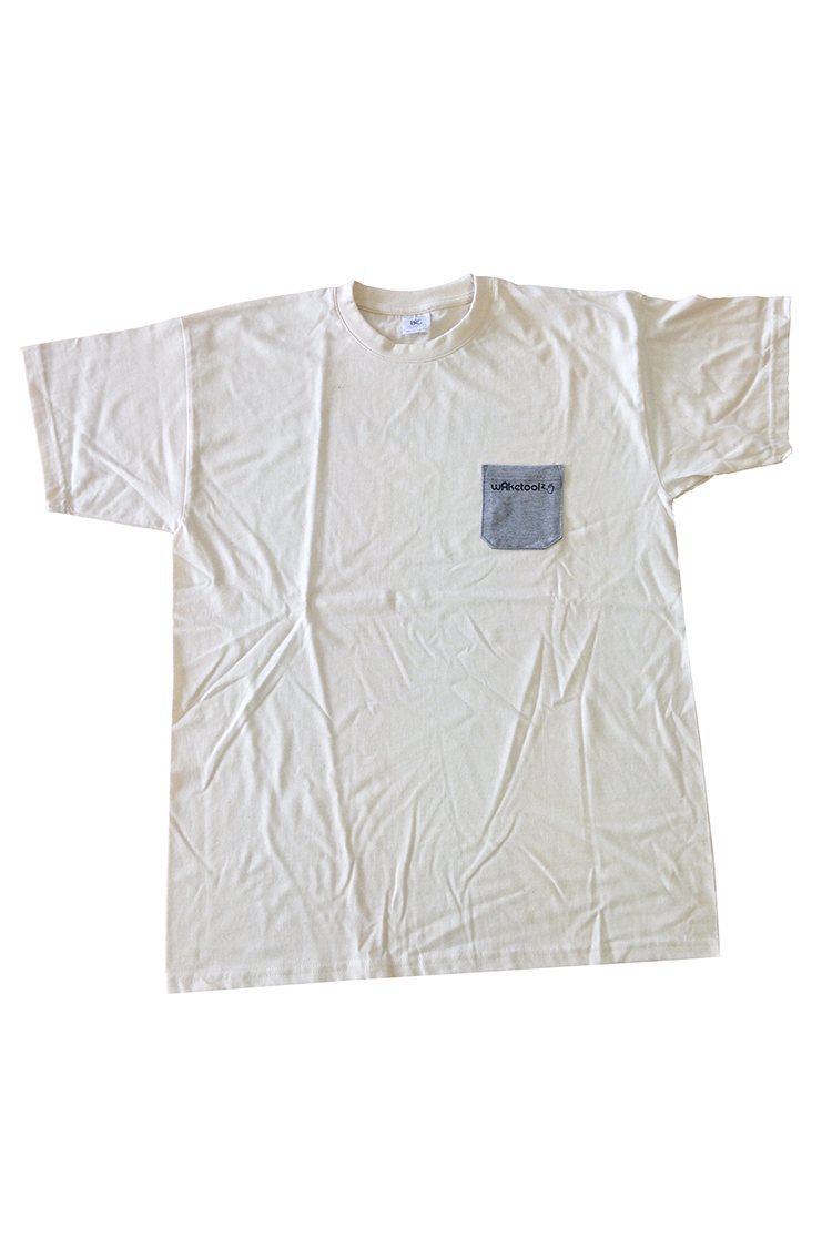 Waketoolz.de Pocket T-Shirt beige