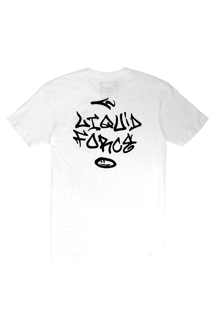 Liquid Force GRAFFITI TEE White 2022