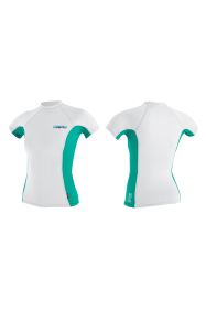 O'Neill UV Protection WMS Skins S/S Crew white 2017