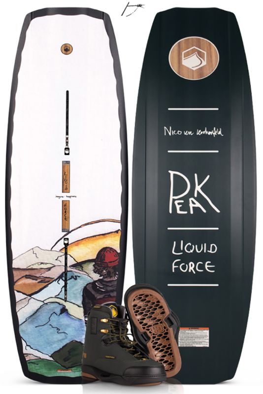 Liquid Force PEAK 138cm plus PEAK 4D Wakeboardset 2020