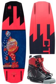 CTRL Supreme 138 grind wakeboard and Liquid Force Index binding