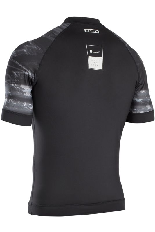 ION Rashguard Men Maze SS black capsule 2020