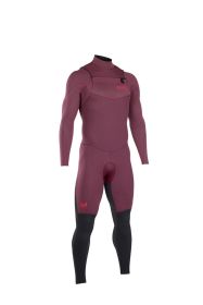 Ion Wetsuit Onyx Element Semidry 5/4 FZ red/dark grey 2019