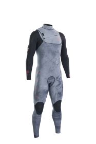 ION Wetsuit Seek Amp 4/3 Front Zip men Neoprenanzug tiedyeltdgrey