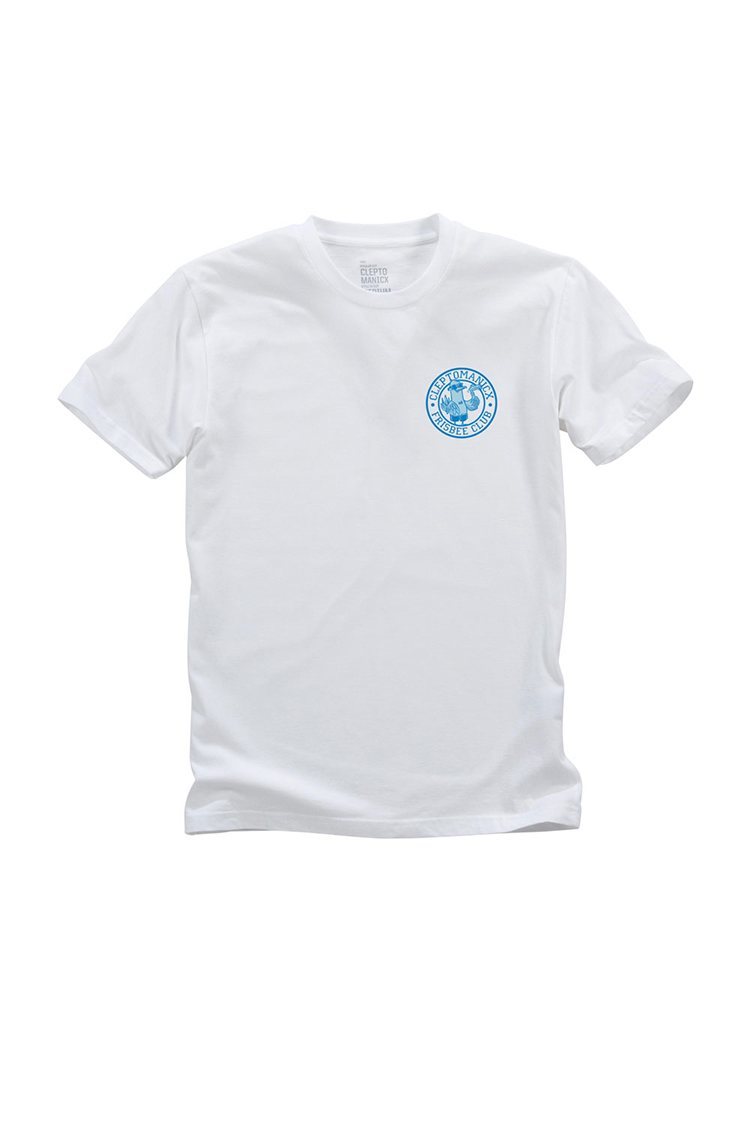 Cleptomanicx Frisbee T-shirt white 2016