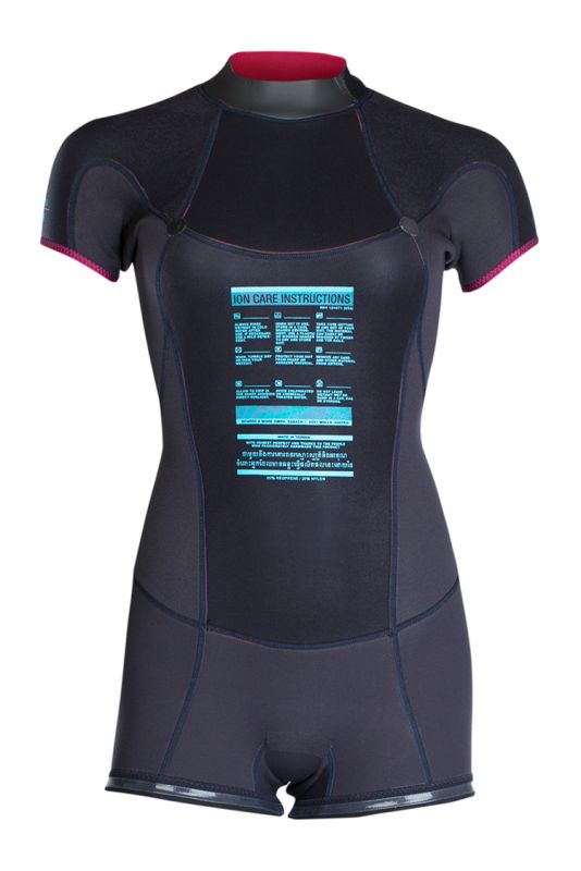 Ion Wetsuit FL Muse Shorty Backzip SS 2,5 raspberry/blue 2017