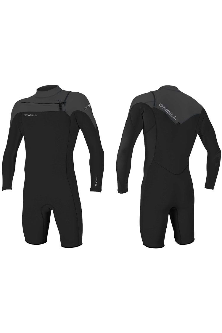 O'Neill Hammer 2mm CZ L/S Spring Wetsuit Black/Graphin 2018