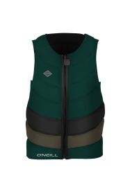 O'Neill Gooru Tech Front Zip Comp Wakeboard Vest Reef 2018