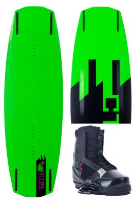 CTRL The Supreme green plus Baseline Wakeboardset 2012
