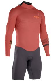 Ion Wetsuit Strike Core Shorty LS 2/2 Backzip red 2018