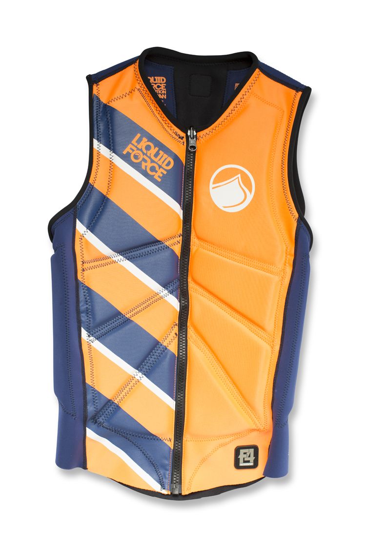 Liquid Force Z-Cardigan Wakeboardweste orange 2016