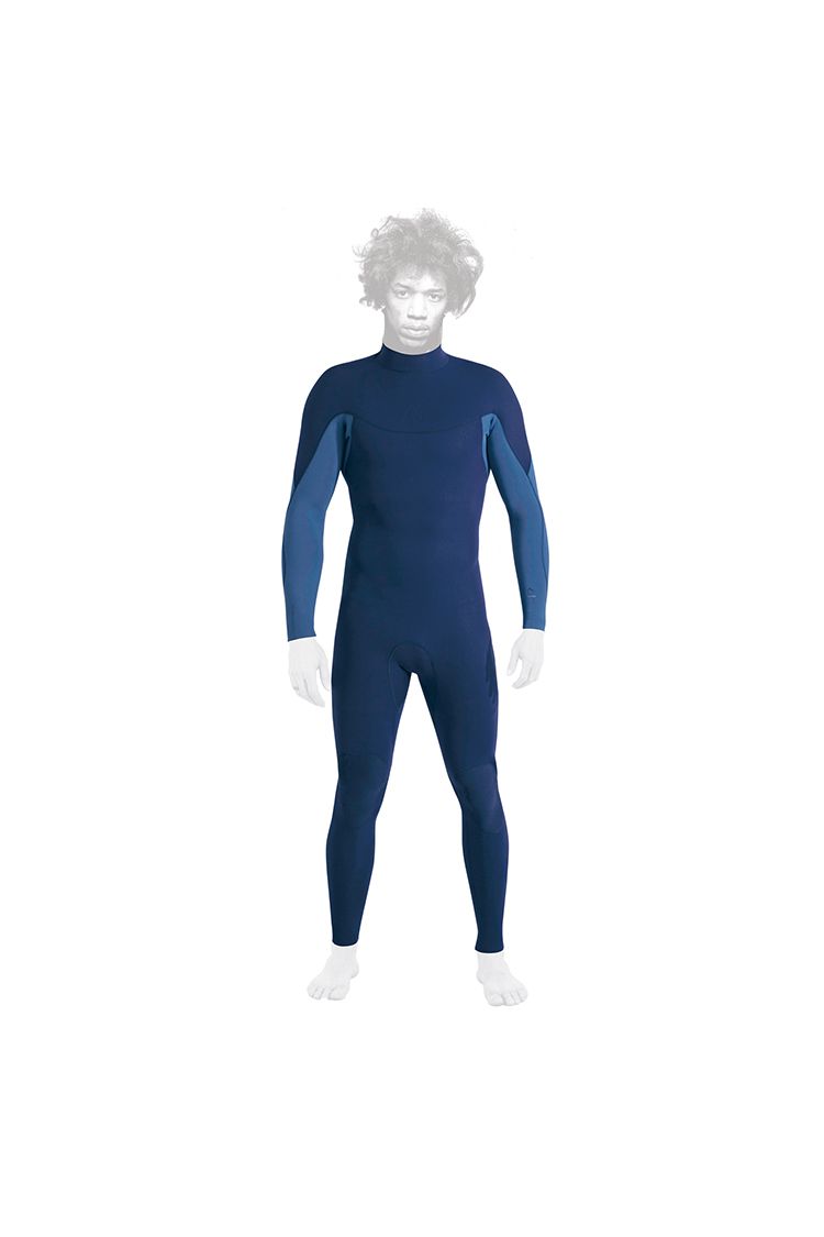 Follow MEN'S Primary 4/3mm Steamer Wetsuit Blue 2020