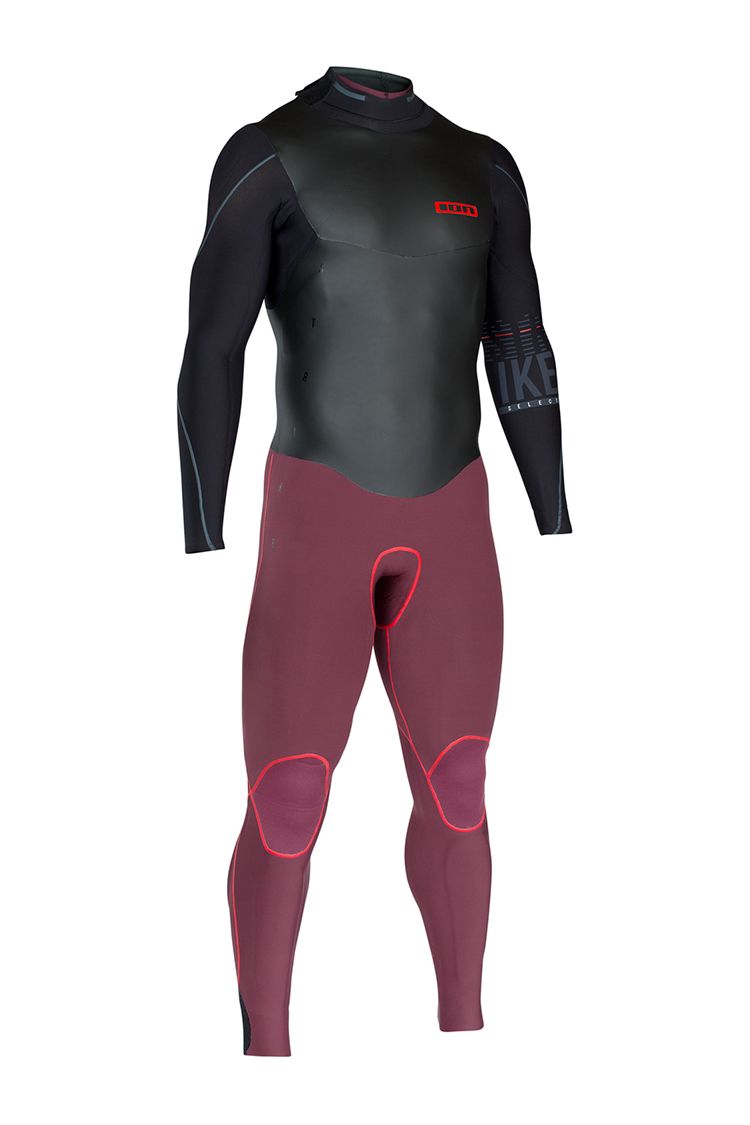 Ion Wetsuit Strike Select Semidry 4,5/3,5 black/red 2017