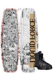 Liquid Force APEX FS RED 130 plus TAO 6X WAKEBOARDSET 2025