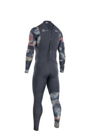 ION Wetsuit Seek Core 5/4 Back Zip men Wetsuit greycamo